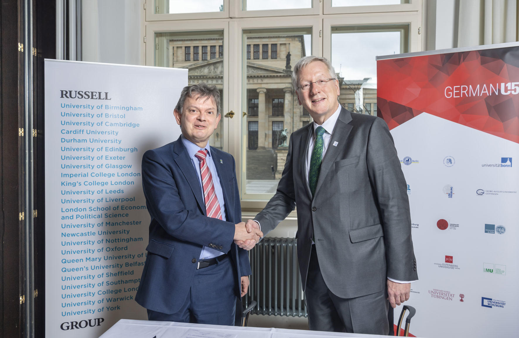 Anton Muscatelli und Hans-Jochen Schiewer