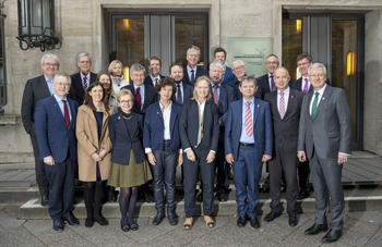 Gruppenfoto Russell Group und German U15
